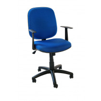 Cadeira Executiva Para Diretor Base Giratória e Regulagem de Altura J.Serrano MC80 - Azul