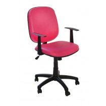 Cadeira Executiva Para Diretor Base Giratória e Regulagem de Altura Corano MC80 - Rosa